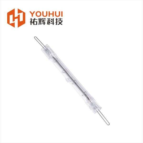 Quality Customizable 200-4000W Clear Quartz Tungsten Filament Infrared Heating Lamp with 1-2μm Wavelength and 5000h Working Time wholesale