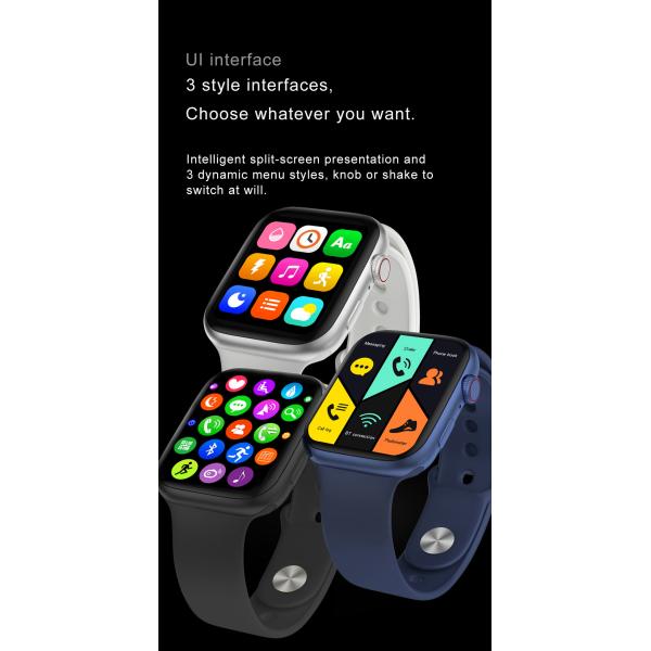 1.75" Screen 240MAH Smartwatch Bluetooth Call IWO 13 12 I8 Pro BT5.0