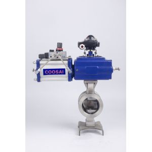 DN1200 Segment Ball Control Valve For Low Maintenance Requirements
