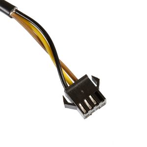 4 Wire Crimp Housing Industrial Wire Harness With Ferrite Protective Braid