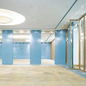 100mm Soundproof Office Partition Wall Movable Banquet Hall Sliding Partition