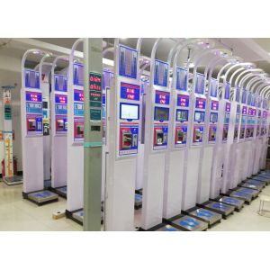 BMI Measurement Coin Operated Weighing Scales AC110V - 220V 50HZ / 60HZ