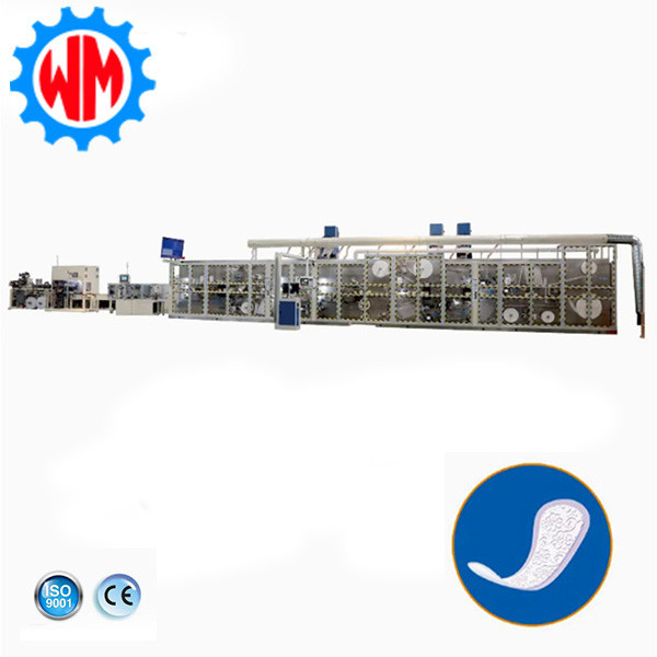 Professional Factory Product Sanitary Pad Making Machinery Customized Opreation