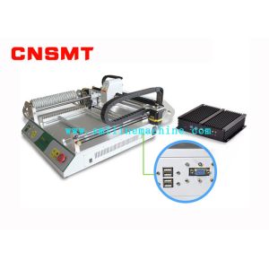 Mini Automatic SMT Pick And Place Machine PCB Assembly CNSMT QIHE TVM802BX 2 HD