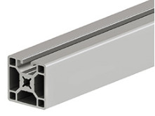 8 - 4080WZ Customized Extruded Aluminum Guide Rails V Slot