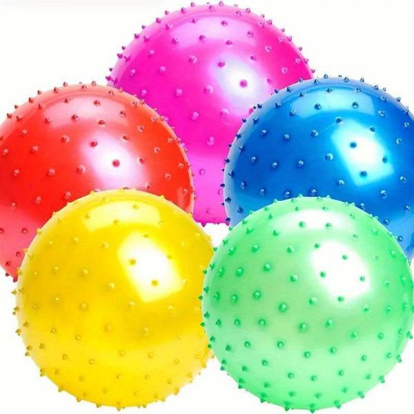Quality Soft Tactile Sensory Balls for Toddlers - Inflatable Knobby Bouncy Massage Balls for Sports Playground and Home Use wholesale
