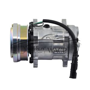China 7H15 6PK Truck AC Compressor For HowoT5 For MAN 24V Air Conditioner Pumps WXTK137 on sale