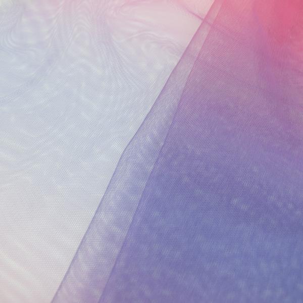 100% Nylon Soft Tulle Fabric Warp Knitted For Bridal Wedding Dresses