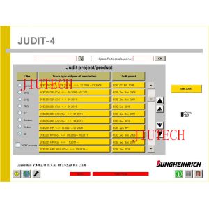 Full Set Forklift Diagnostic Tools IBM T420 Laptop With Et Sh Jungheinrich