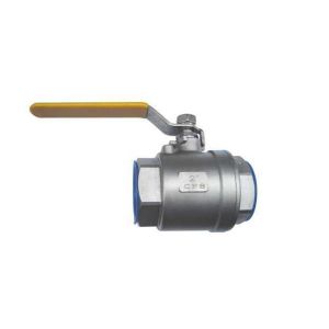 Stainless Steel CF8 / CF8M / CF3M 2 - PC Floating Ball Valve Female Threaded