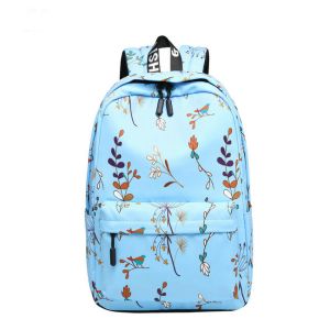 China Blue Pink Purple Color Trendy School Backpacks Student School Bag For Teens on sale
