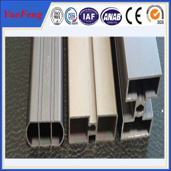 Quality aluminium special profile for shower door rail/frame support,aluminum frame tent CNC wholesale