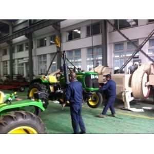 Five Ton Dual Bull Wheel Powered Diesel Winch For Pulling And Tensioning Lines