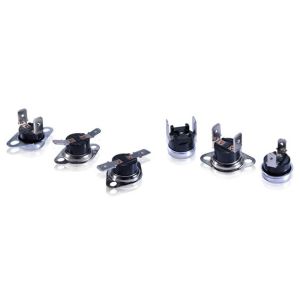 KSD Boiler Bimetal Disc Thermostat Switch , Fixed Temperature Thermostat 130℃