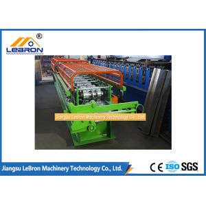 Quenched Gutter Rolling Machine , Panasonic PLC Seamless Gutter Machine