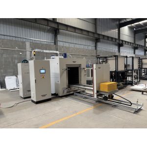 Precision Temperature Control Hrf1350-06 Hot Air Trolley Furnace + Online