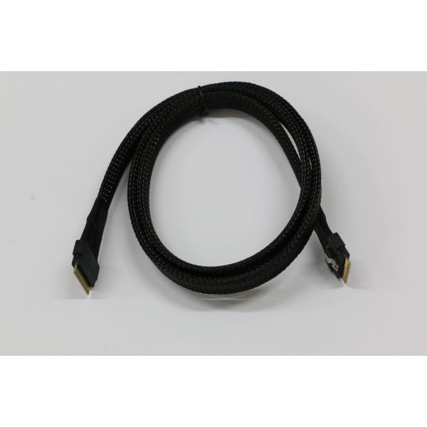 The SFF-8654 8X to SFF-8654 8X High-Speed Data Cable for Server Racks and Data