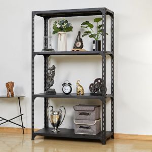 China Adjustable Storage Boltless Metal Shelving Steel Metal Garage Rack Shelf on sale