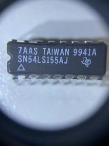 Cheap SN54LS155AJ 54LS155A DUAL 2 Line To 4 Line ADC Integrated Circuit for sale
