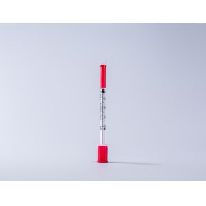 CE ISO Sterile Medical Disposable Insulin Syringe With Needle U-40