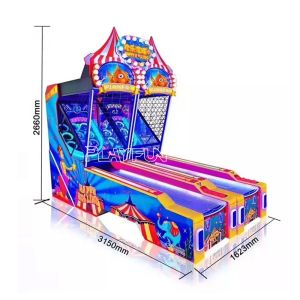 Indoor Entertainment Happy Sport Bowling 2 Players Arcade Video Happy Rolling