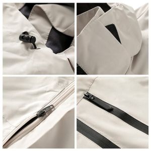 Wholesale jackets for men winter 2022 windproof jacket fashion casual puls size