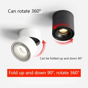 High Pressure Sodium LED Grille Spotlight 7Ｗ Ceiling Adjustable