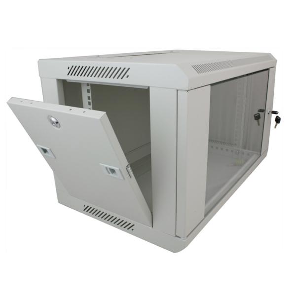 450 / 600mm Depth Server Wall Mount Data Rack With Removable Side Panel