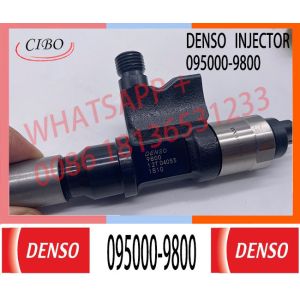 Real price High Quality Common Rail Injector 095000-9800 Diesel Pump Injector