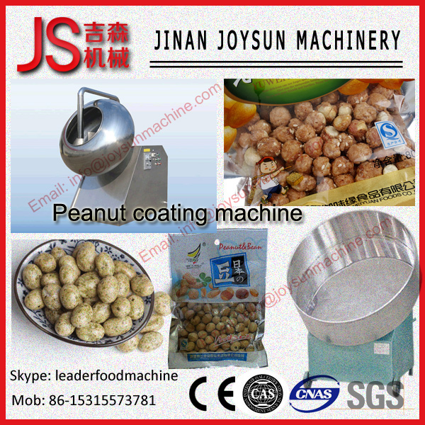Quality Dried Fruits Peanut Coating Machine By Sugar , Chocolate , Vitamins wholesale