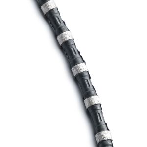 Cutting Stone Granite Marble Choose LINSING 11.0mm Diamond Wire Saw with Rubber