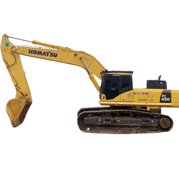 Shanghai Large Mining 45 Ton Used Komatsu 450-7 Excavator in Original Good