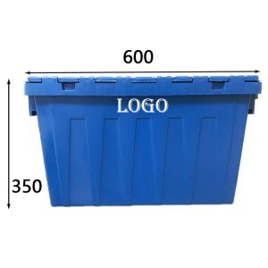 HDPE Hygiene Plastic Logistic Box Environmental Recycled Materials