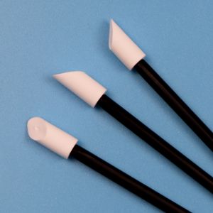 High Absorbency 8mm PU Foam Swab Printer Toner Cleaning Ruby Stick Swab Cotton