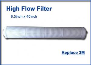 Cheap Whole House Water Filter Cartridges 40 Inch High Flow Filter Cartridge Polypropylene Material for sale