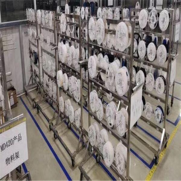 Quality SS201 SMT Reel Shelving Trolley ESD SMT Reel Storage Cart wholesale