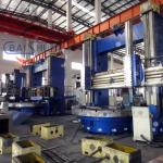 Double Spindle Vertical Cnc Lathe Machine With Double Column Custom Precision