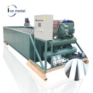 Icemeal IMB10 10 Tons Per Day Ice Block Machine with Coil Pipes for Aquatic