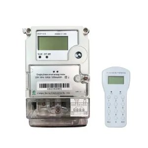 Cheap Black Membrane Keypad for Prepaid Meter with LCD Digital Display for sale