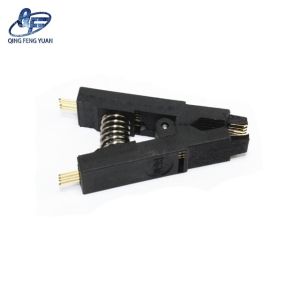 For SOIC8 SOP8 Flash Chip IC Test Clip with SPI Cable Programmer TL866A/C Wide