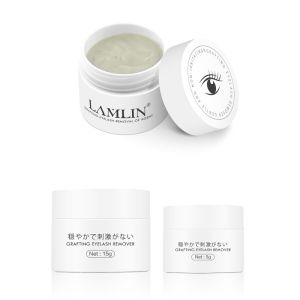 No Irritation Eyelash Extension Glue Remover 15g Capacity Transparent White