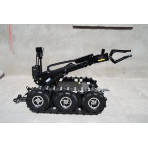 Aircraft Grade Aluminum Alloy Mobile Eod Robot Device With Stretched Arms And