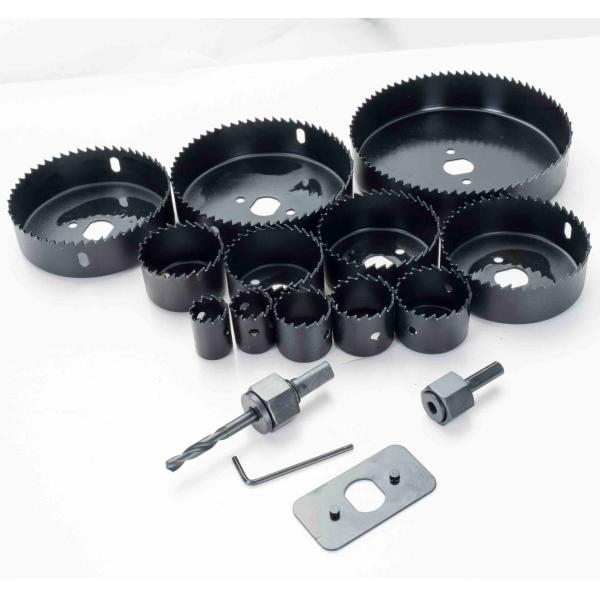 Quality 3/4"-6" Carbon Hole Saw Set 6TPI Tooth OEM 152 Mm Hole Saw Durable wholesale
