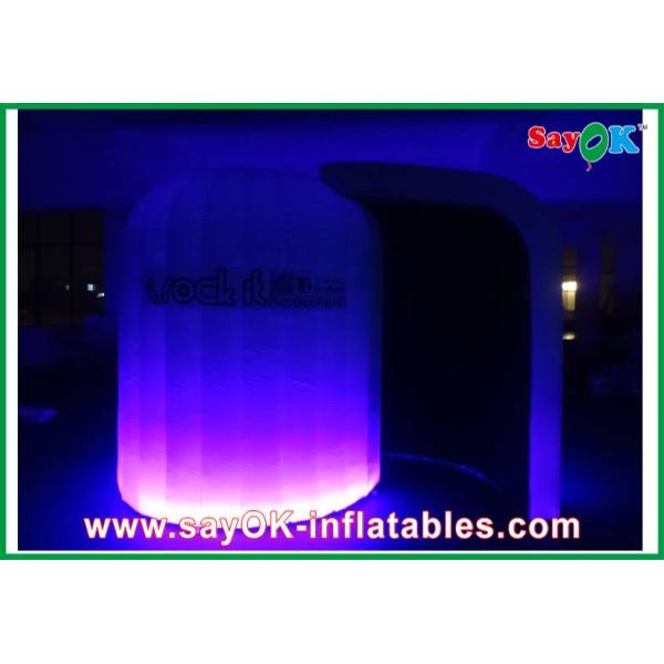 Party Photo Booth Inflatable Led Lighting Photo Booth Tent Oxford Cloth For Photo Studio