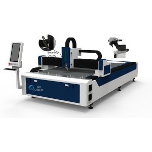 QH - 4015F Beveling Cutting Single Platform Open type Sheet Metal Laser Cutting Machine