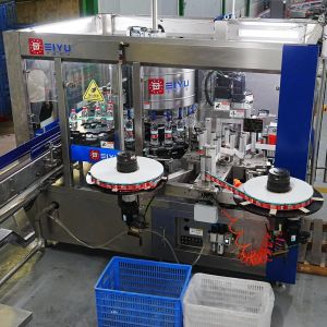 Hot Melt Glue Labeler Automatic Labeling Machine Applicable to Various Bottle