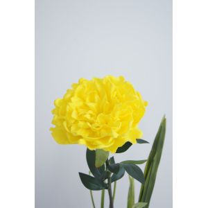 PU Artificial Peony Real-Touch Feeling