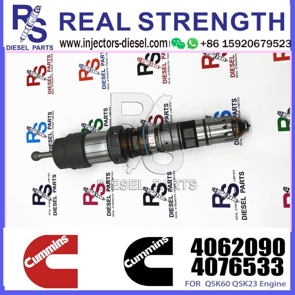 QSK23 Truck tractor excavator diesel engine spare part fuel injector 4902827 4077076 4062090