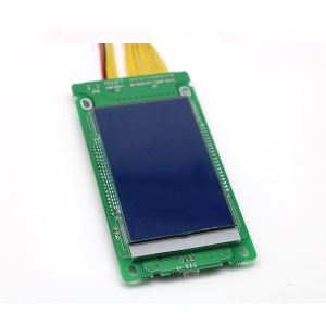 Blue Background White LED Light Parallel Elevator LCD Floor Indicator For