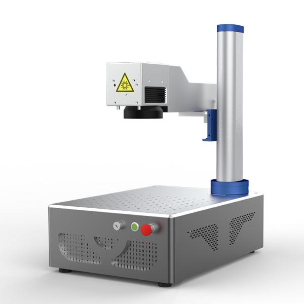 Quality Portable Small Integrated Coding Fiber Laser Marking Machine for Metal Stainless Steel Nameplate Engraving DXF Supported-New wholesale